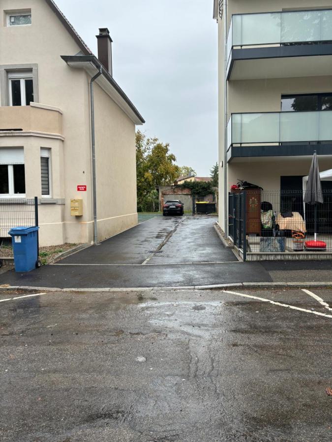 Appartement + Parking + Terrasse Mulhouse Buitenkant foto